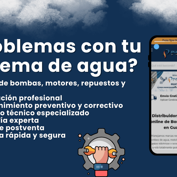 ¿Problemas con tu sistema de agua? Pump Stop Online tiene la solución completa