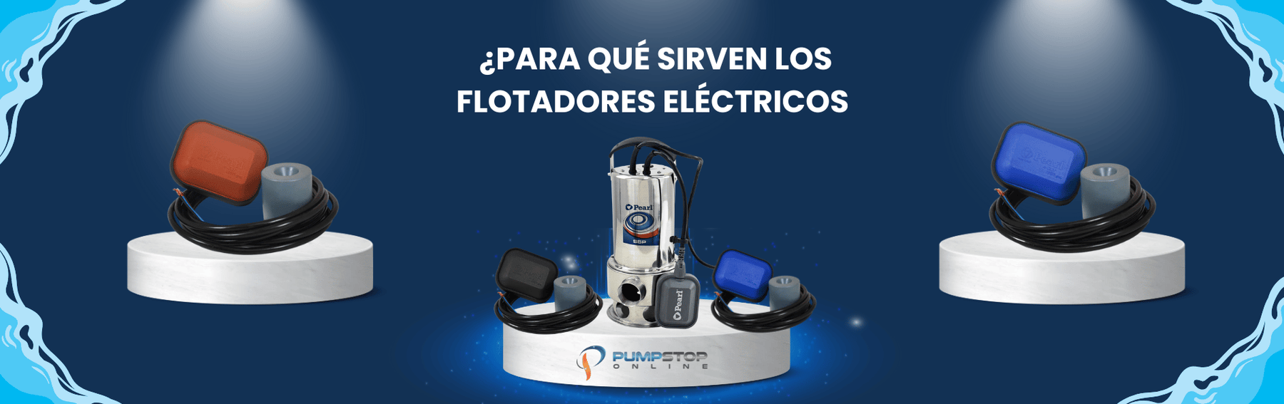 ¿Para qué sirven los flotadores eléctricos y por qué son esenciales en los sistemas de bombeo?