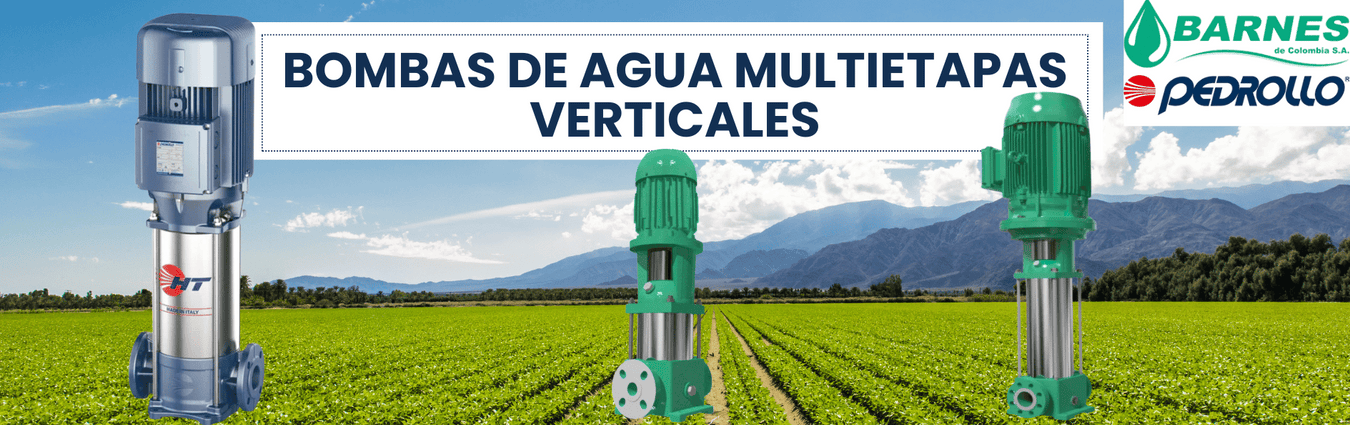 Bombas de Agua Multietapas Verticales