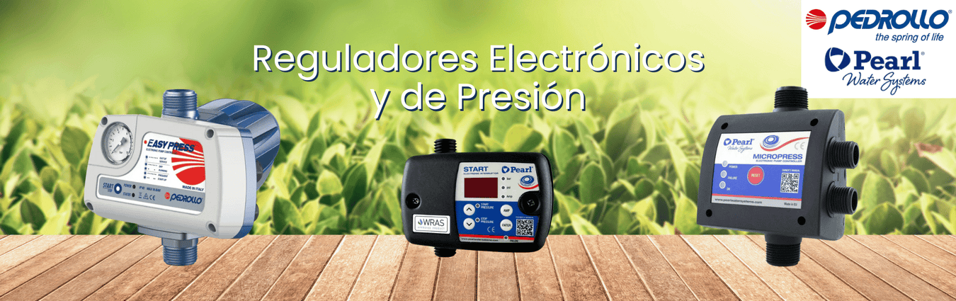Reguladores Electrónicos y de Presión