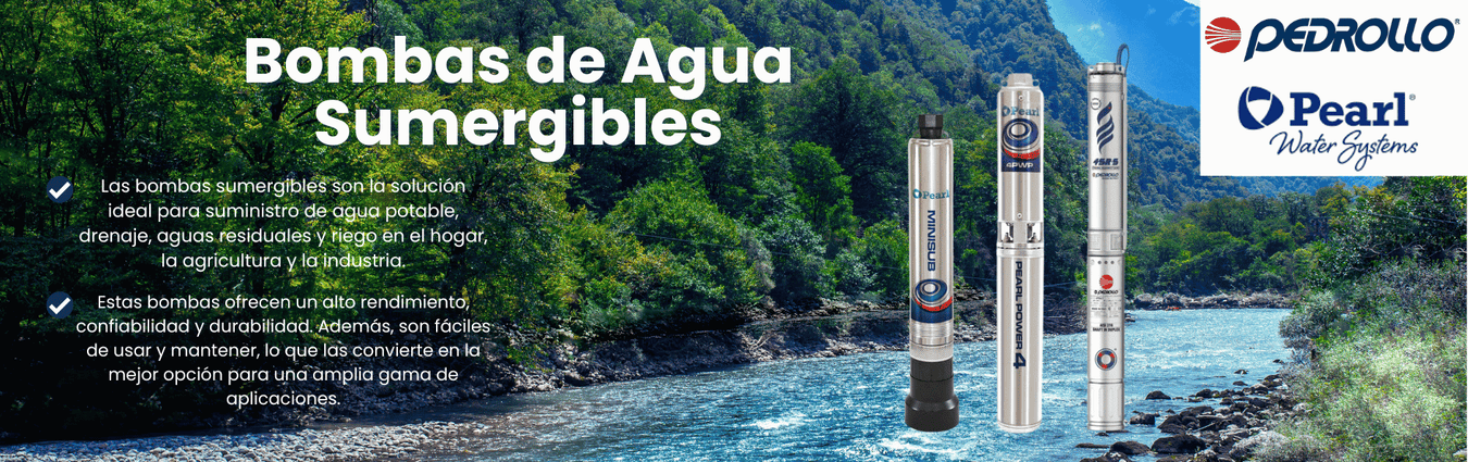 Bombas de Agua Sumergible Tipo Lapicero