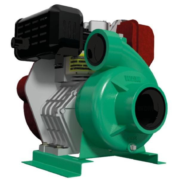 Bomba de Agua Centrífuga de Alta Presión con Motor Diesel Modelo QD 3 de 13 Hp, Barnes