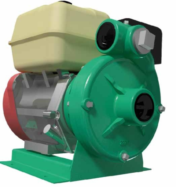 Bomba de Agua Centrífuga de Alta Presión en Hierro con Motor a Gasolina Modelo HG 2 de 9 a 15 Hp, Barnes