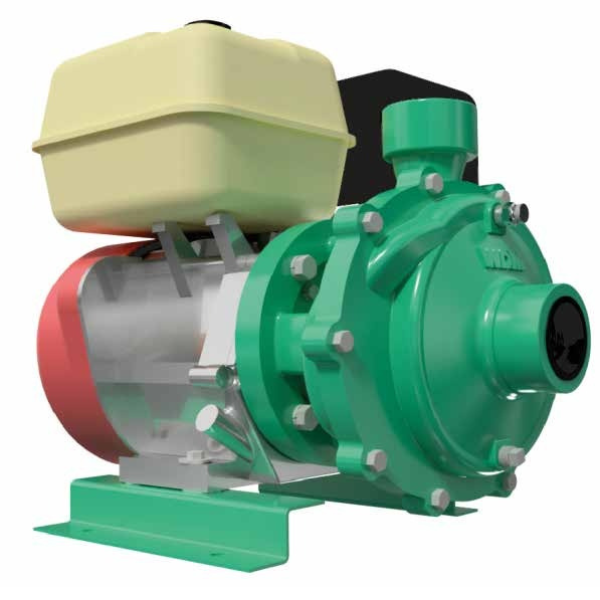 Bomba de Agua Centrífuga de Alta Presión en Hierro con Motor a Gasolina Modelo HG 2 de 9 a 15 Hp, Barnes