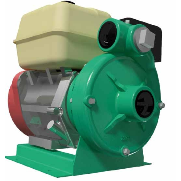 Bomba de Agua Centrífuga de Alta Presión en Hierro con Motor a Gasolina Modelo HG 2-3 de 9 a 15 Hp, Barnes