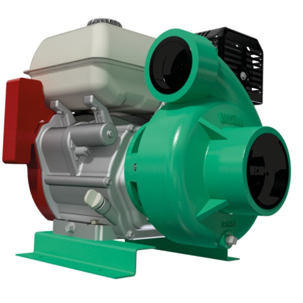 Bomba de Agua Centrífuga de Alta Presión en Hierro con Motor a Gasolina Modelo QG 3 de 13 a 15 Hp, Barnes