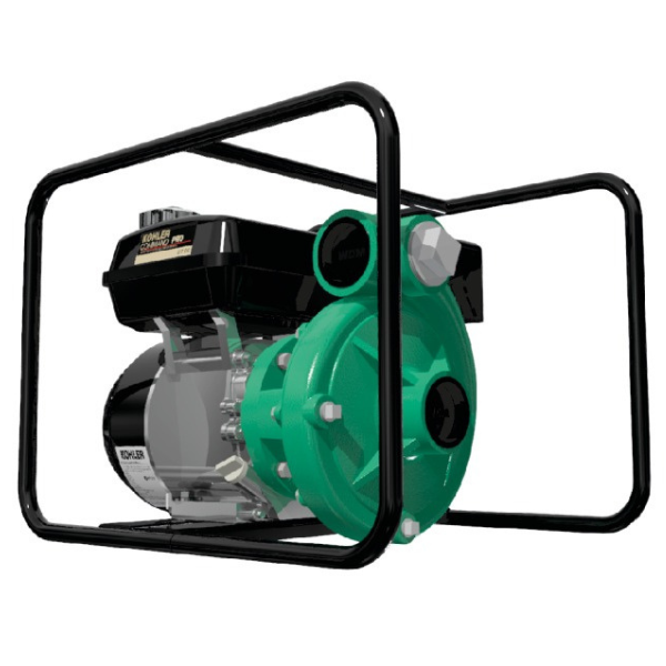 Bomba de Agua Centrífuga de Alta Presión en Hierro KOHLER con Motor a Gasolina Modelo HD de 6.5 a 14 Hp, Barnes