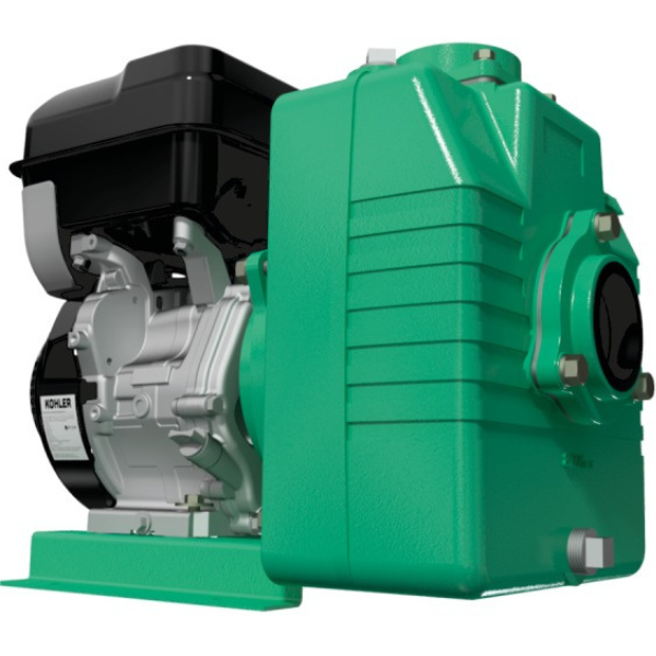 Bomba de Agua Centrífuga de Alta Presión en Hierro KOHLER con Motor a Gasolina Modelo AG de 6.5 a 14 Hp, Barnes