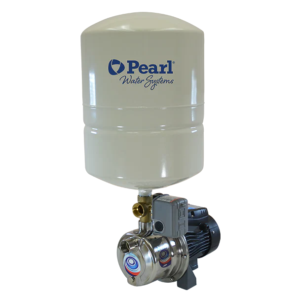 Equipo Hidroneumático con Bomba Tipo Jet en Acero Inox y Tanque de Membrana Intercambiable de 0.5 a 1 Hp, Pearl