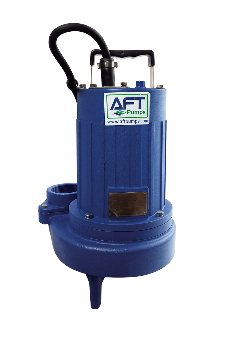 Bomba de Agua para Drenaje de Aguas Residuales Serie RHG02 de 2 Hp, AFT