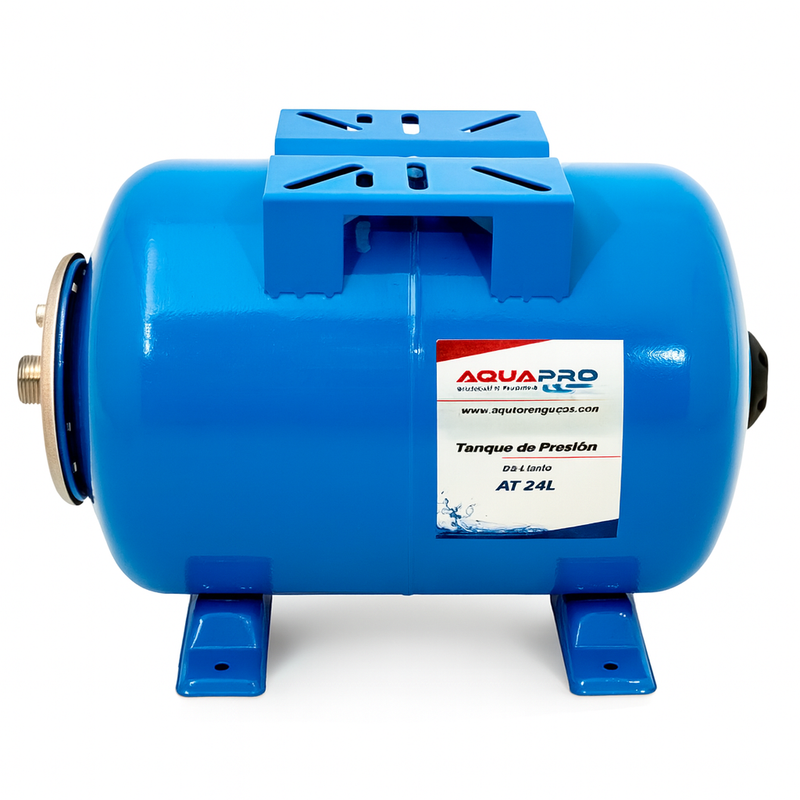 Tanque Hidroneumático Horizontal de 24 Litros, Aquapro