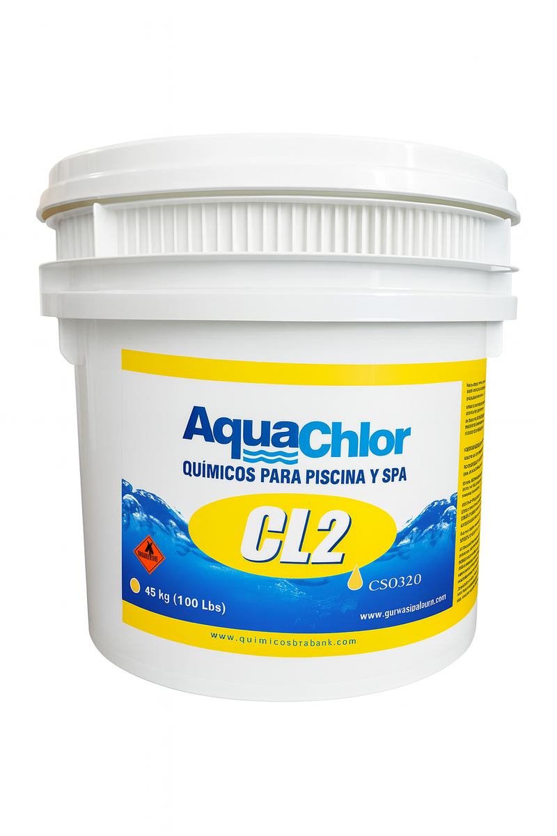 Químico para Piscina Modelo CL2, Aquachlor