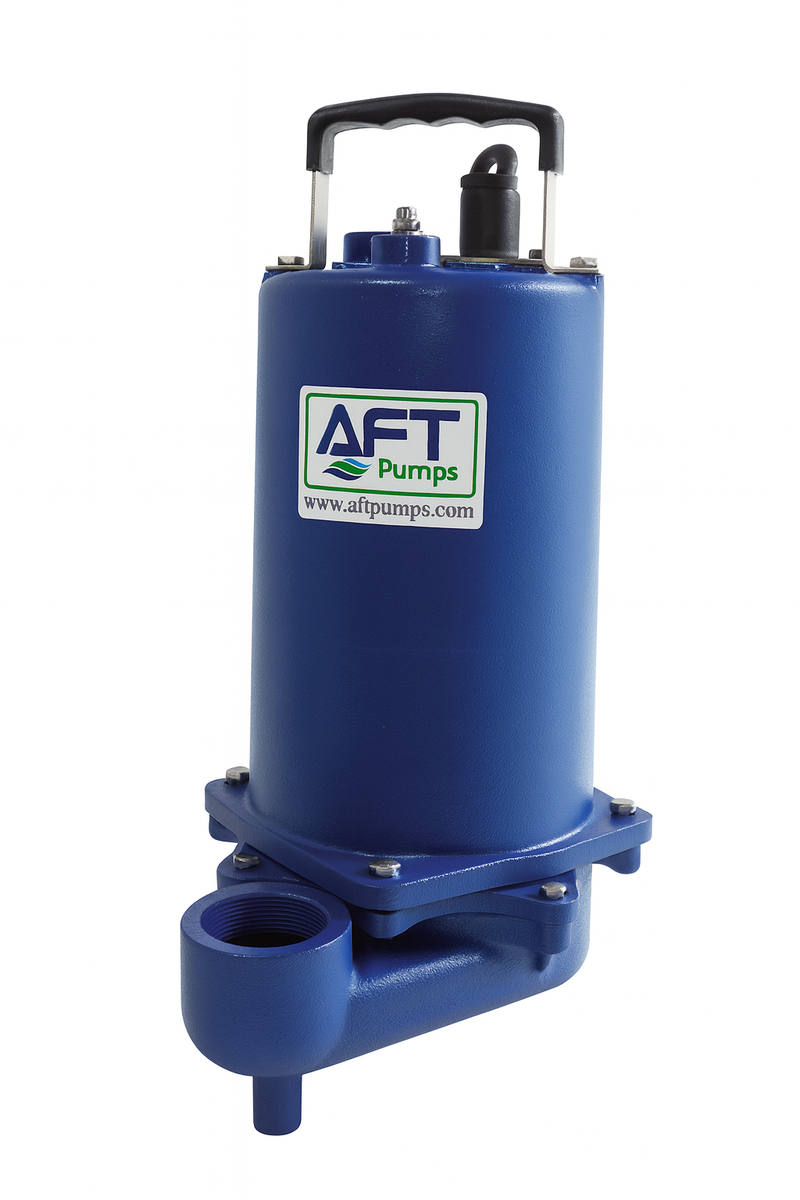 Bomba de Agua para Drenaje de Aguas Residuales Serie EH de 1 Hp, AFT