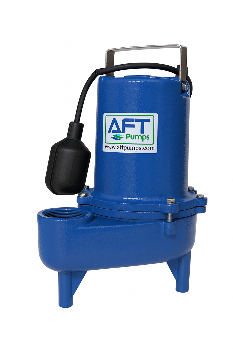 Bomba de Agua para Drenaje de Aguas Residuales Serie RHC01 de 0.5 Hp, AFT