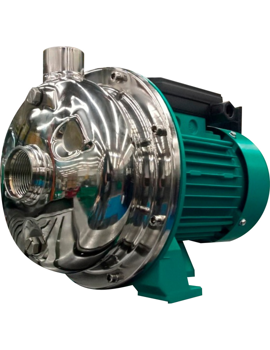 Bomba de Agua Centrífuga en Acero Inoxidable con Motor Eléctrico Modelo HSE de 1.6 Hp, Barnes