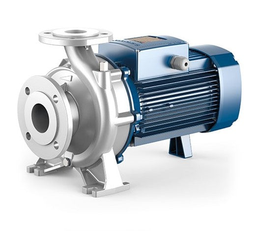 Bomba de Agua Centrífuga Normalizada “EN 733” en Acero Inoxidable Modelo F de 5.5 a 1 Hp, Pedrollo