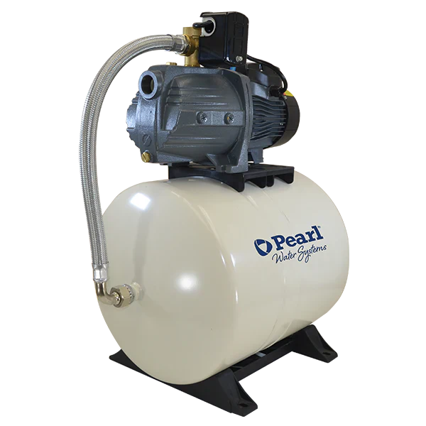 Equipo Hidroneumático con Bomba Tipo Jet en Hierro y Tanque de Membrana Intercambiable de 0.5 a 1.5 Hp, Pearl