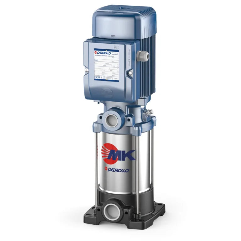 Bomba de Agua Multietapas Vertical Modelo MK de 1 a 3 Hp, Pedrollo