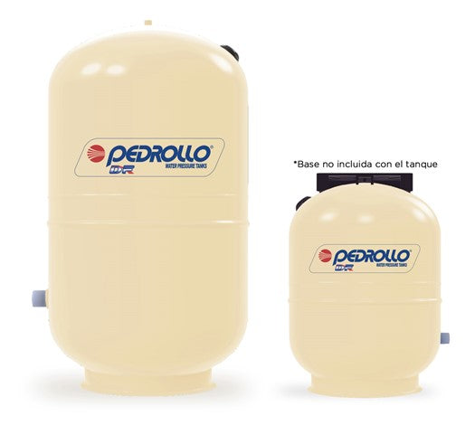 Tanque Hidroneumático con Diafragma Vertical de 50 a 600 Litros, Pedrollo