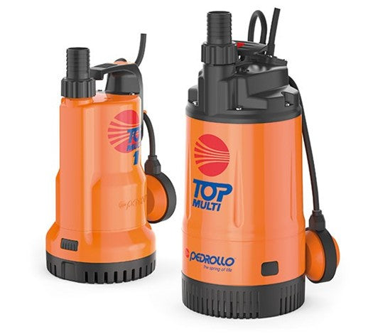 Bomba de Agua Multietapas para Aguas Limpias Modelo TOP MULTI de 0.5 a 1 Hp, Pedrollo