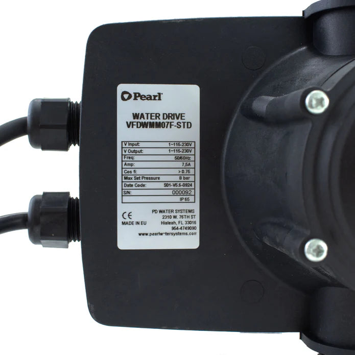 Variador de Frecuencia Modelo Water Drive de 7.5 a 10 Amp, Pearl