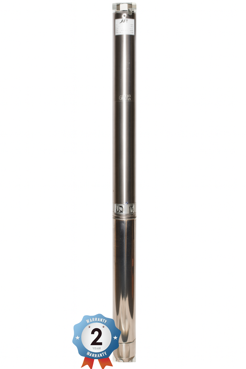 Bomba de Agua Sumergible Tipo Lapicero 4" Serie AT40 de 1.5 a 5 Hp, AFT