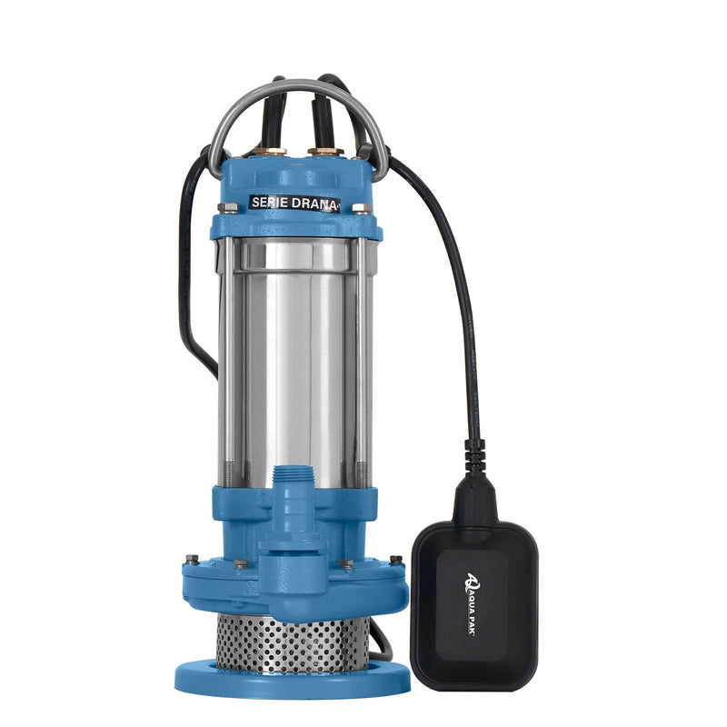 Bomba de Agua Eyectora de Achique Modelo DRANA de 3/4 Hp, Aqua Pak
