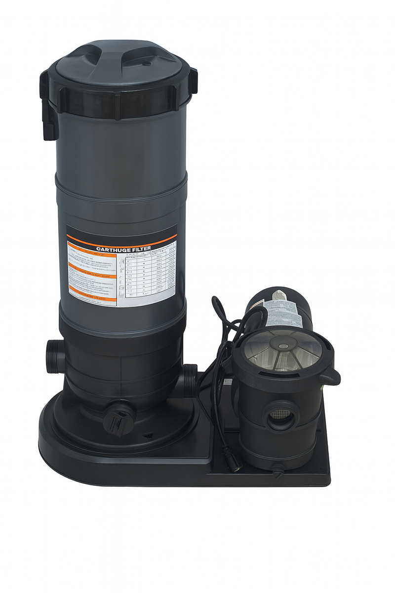 Combo Filtro de Arena con Bomba de Agua para Piscina de 0.75 a 1 Hp, Aquapro