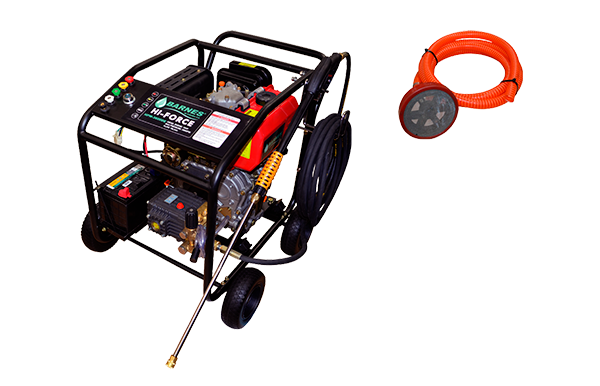 Hidrolavadora Diesel de 5 a 10 Hp, Barnes